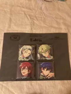 あんスタ アルバムシリーズ TRIP アイドルスクエア缶バッジセット Eden