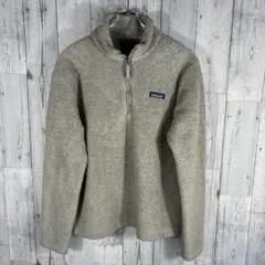 Patagonia パタゴニア フリース ハーフジップ メンズベージュ XL