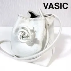 VASIC BOND MINI MINI ヴァジック ボンドミニミニ 白 シボ革のサムネイル