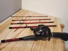 RYOBI パックロッドリールセット　美品　旅行にのサムネイル