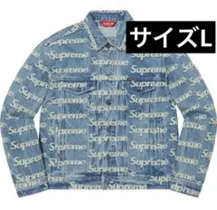 supreme 　Frayed Logos デニムジャケット