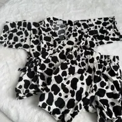 BREEZE 牛柄 甚平 140cm