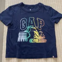 GAP ギャップ 重機プリント Tシャツ ネイビーのサムネイル