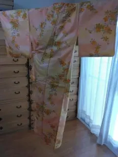 洗えるシルック着物小紋のサムネイル
