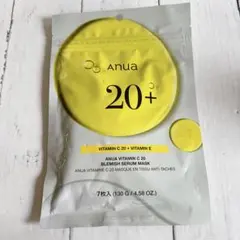 アヌア ビタミンC20 シートマスク フェイスパック 7枚入