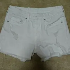 H&M☆白デニムショーパン