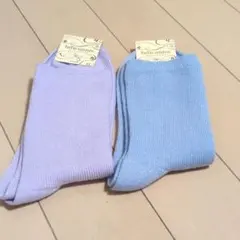 ラメ入りソックス2足