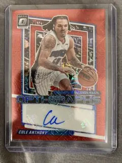 コール・アンソニー オートグラフ オプティグラフカード