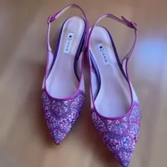 D.JANA ストラップ付きパンプス 24cm