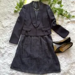 Craselia 大きいサイズ 13号 フォーマルワンピースセット ネイビー