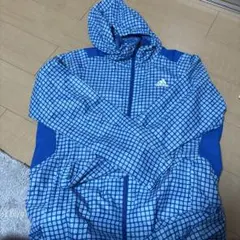 adidas ウィンドブレーカー ナイロンジャケット フード付き