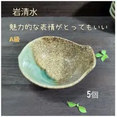 美濃焼/岩清水塗りわけトンスイ　5個組 【A級/未使用/限定品】