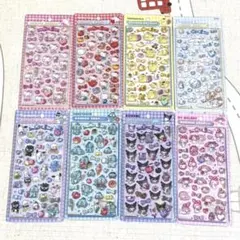 【国内正規品】ボンボンドロップシール　サンリオ　第二弾　8点セット