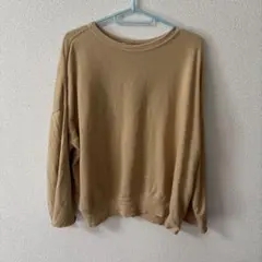 AURALEE ベージュ スウェット　サイズ0