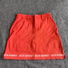 JACK BUNNY レディーススカート サイズ2 サーモンピンク〜オレンジ