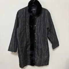 RANICE ブラック　キルティング　ジャンパー　薄手　コート　ジャケット