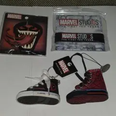 MARVEL グッズ 5点セット キーホルダー ラバーバンドのサムネイル