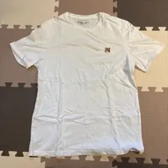 MAISON KITSUNÉ フォックスパッチ Tシャツ ホワイト S