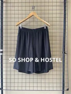 SO SHOP & HOSTEL メッシュ ワイドショーツ ショートパンツのサムネイル