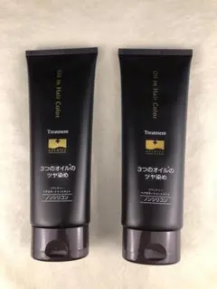 ソワニティー　ヘアカラー トリートメント ナチュラル　ブラック　2本セット