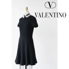 美品 ヴァレンティノ スター スパンコール ロング サマーニット