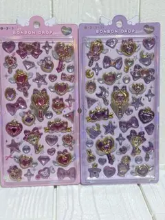 【正規品】BONBON DROP シールセット ピンク パープル マジカル
