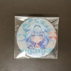 ホロライブ 水宮枢 カラオケの鉄人 グリッター缶バッジ 等身か