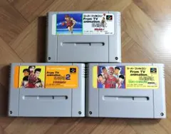 【SFC】スラムダンク 3本セット/四強激突/IH予選完全版/SDヒートアップ