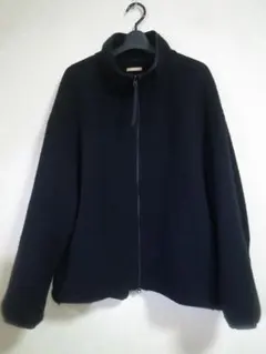 2025AW LAMOND ラモンド ウール フリース ブルゾン 黒 3