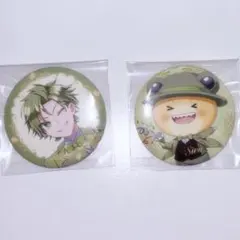 シヴァ　ぷぴぱ　缶バッジ　からぴち　カラフルピーチ　2個セット