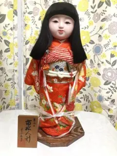 吉徳大光 市松人形 ガラスケース入り - メルカリ