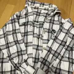 ネルシャツ ブラック