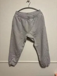 H＆Mグレー スウェットパンツ Mサイズ バックポケット付き