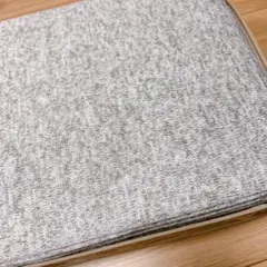 未使用　タオルケット　ミックスグレー