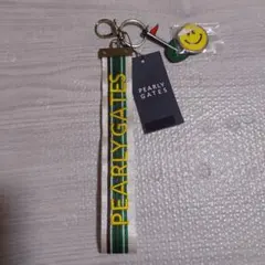 【新品未使用】PEARLY GATES マーカー付きキーホルダー ニコちゃん