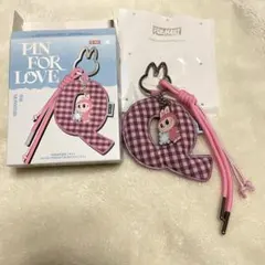 THE MONSTERS Pin for Love アルファベットペンダント Q