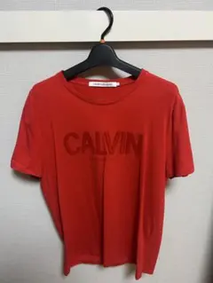 CALVIN KLEIN JEANS Tシャツ Lサイズ レッド