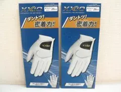 ●XXIO ゼクシオ ゴルフグローブ GGG-X020 白 未使用 26㎝