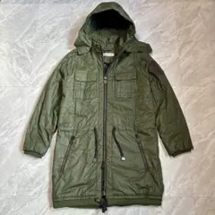 PUMA Rudolf Dassler ミリタリーコート ダブルジップ 光沢裏地