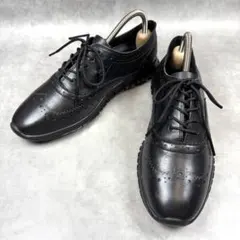 【美品】コールハーン ゼログランド ウィングチップ オックスフォード レザー