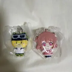 カラフルピーチ　ガチャガチャめじるしアクセサリー２　のあさん　シヴァさんセット