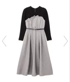 ジルバイジルスチュアート ニットドッキングワンピース M ジルバイ