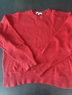 UNIQLO スムースコットンクルーネックセーターLサイズ