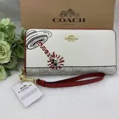 【新品未使用 】長財布 ディズニー コラボ C7800ラウンドファスナー