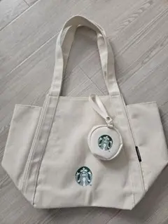 スターバックス 福袋2025 トートバッグ ミニポーチ　2点セット