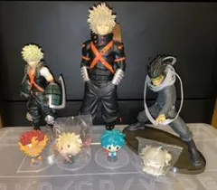 ヒロアカ　フィギュア　まとめ売り　爆豪勝己　緑谷出久　トガヒミコ　相澤消太