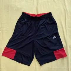 adidas ショートパンツ 黒/赤 US D1