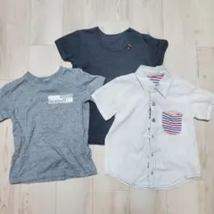 子供用 トップス 3点セット 半袖シャツ Tシャツのサムネイル