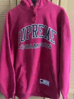 [希少]supreme✖️champion hoodie