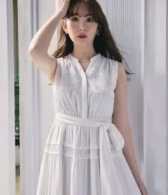 herlipto Scala Lace Trimmed Dress